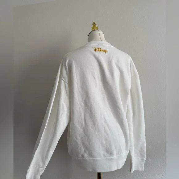 Uniqlo x Mickey Mouse Mickey Shines Long-Sleeve Sweatshirt Crewneck Sz M - Picture 6 of 7